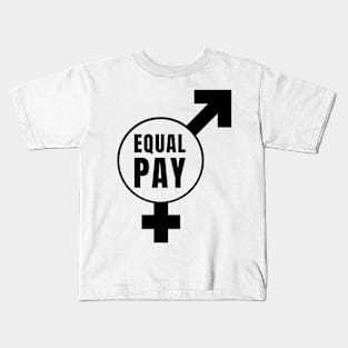 US Women's Soccer Team Deserves Equal Pay Kids T-Shirt